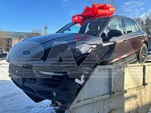 Мужчина выбросил Porsche жены на мусорку в Мытищах