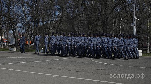 Репетиция парада Победы прошла сегодня в Вологде
