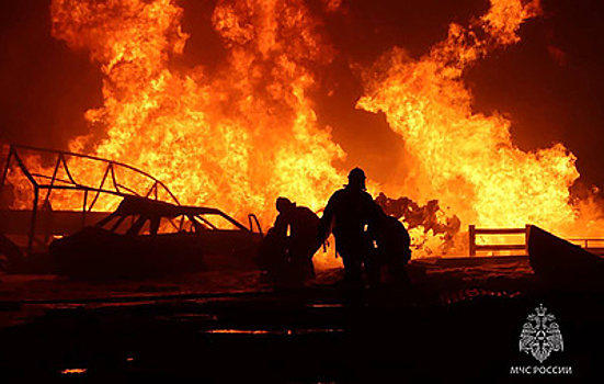 Хронология крупных пожаров в России