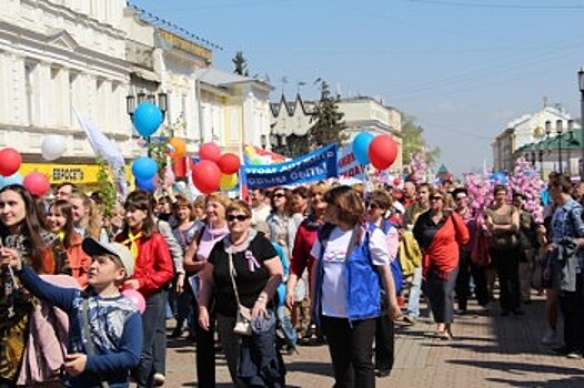 Первомайская демонстрация состоится на Большой Покровской