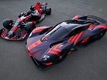 Aston Martin Valkyrie впервые показали в движении