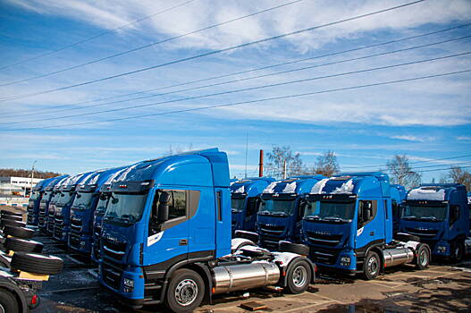 IVECO осуществила поставку 50-ти грузовиков на сжиженном природном газе российскому перевозчику