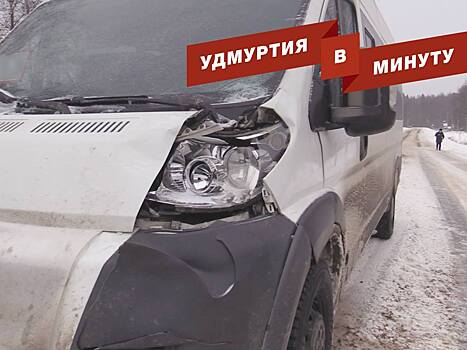 Микроавтобус сбил мужчину насмерть в Удмуртии