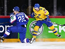 Швеция — Словакия — 3:1 — видео, голы, обзор матча чемпионата мира по хоккею — 2021