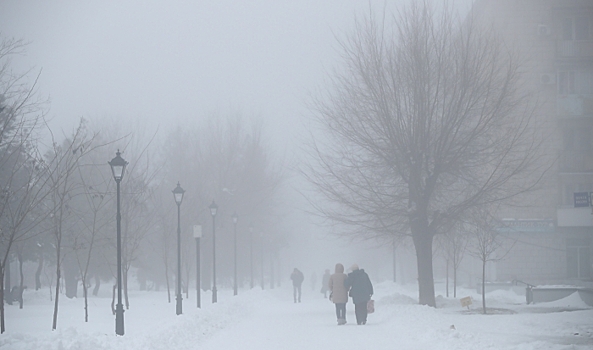 Потепление в Волгоградской области сменится бесснежными морозами до -18 ℃