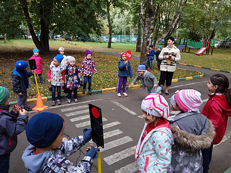 В детском саду прошел День знатока ПДД