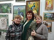 Энергия живописи: Московские художницы устроили выставку yа Арбате