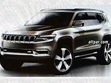 В Сеть «утекли» эскизы нового внедорожника Jeep K8 Hybrid Concept