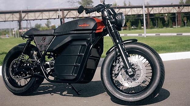 «Калашников» создал полностью электрический мотоцикл