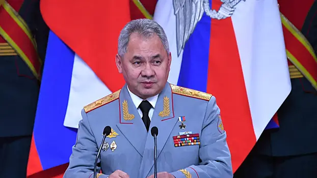 Шойгу вручил ЦСКА полковую чашу