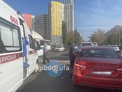В Уфе водитель «Лады» сбил девятилетнего школьника на светофоре