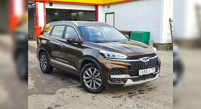 Китайский автомобиль Chery Tiggo 8 для большой семьи