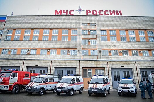 В Татарстане МЧС борется с огнем в садовом товариществе "Березовая Грива"