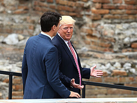 «Великие люди» — Трамп похвалил премьер-министра Абэ и «Джастина из Канады»