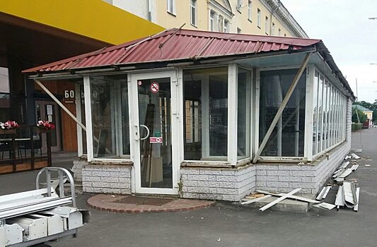 Культовый павильон в центре Петрозаводска окончательно разобрали