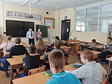Учащимся школы №1528 напомнили о недопустимости употребления табачной и никотиновой продукции, а также нарушений ПДД