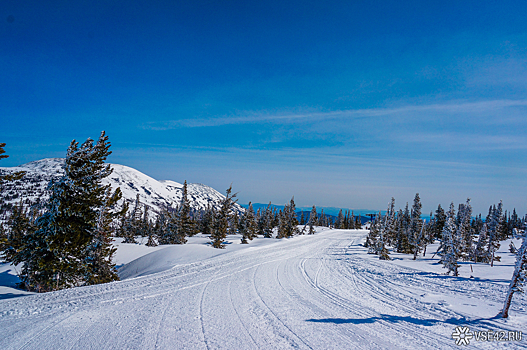 Кузбасский горнолыжный комплекс возобновил работу