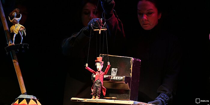 Театр школы №1249 сыграл спектакли в кукольном театре имени Образцова