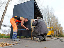 Новые остановочные павильоны начали появляться в кемеровском Пионере