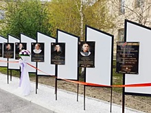 В Багаевском районе открылась Аллея славы