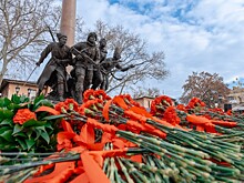 Фоторепортаж: мемориальный комплекс «Воинам Отечества – Героям России» открылся в Краснодаре