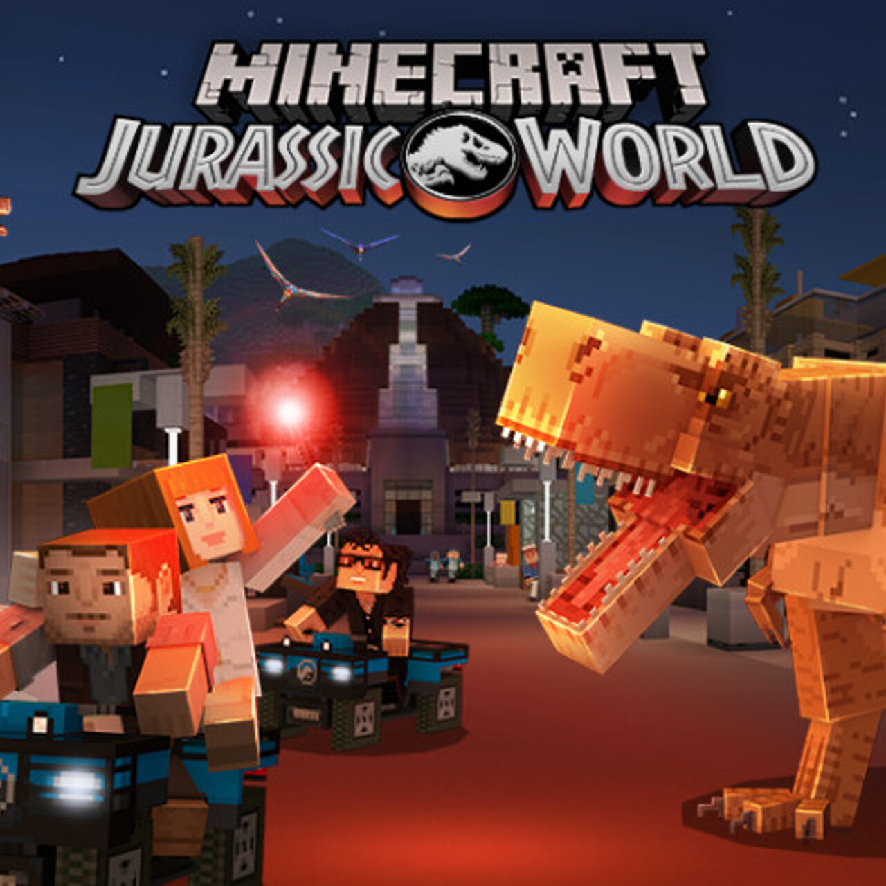 Динозавры в Minecraft. DLC Jurassic World превратит игру в менеджер -  Рамблер/новости