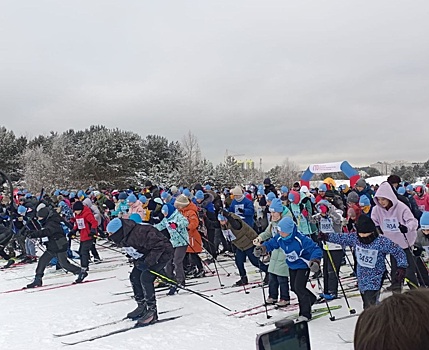 Участниками «Лыжни России» в Калуге стали 3,6 тысячи человек