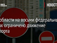 В Ленобласти на восьми федеральных трассах ограничено движение транспорта