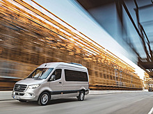 Фургон Mercedes-Benz Sprinter доступен с новой системой Wet Wiper System