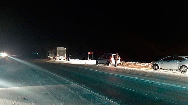 На трассе Тюмень-Ханты-Мансийск автобус насмерть сбил пешехода