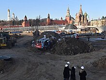 Фрагменты найденной Великой улицы станут экспонатами в московском Зарядье