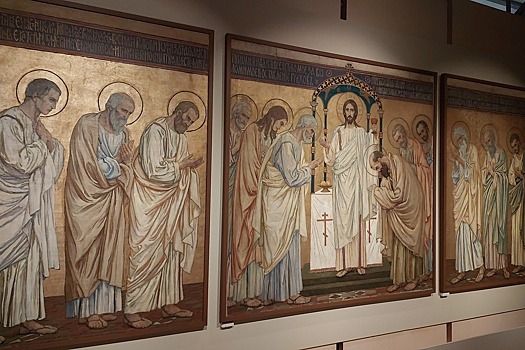 Религиозная живопись Виктора Васнецова накануне Рождества вызывает повышенный интерес