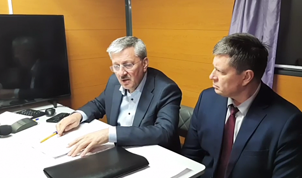 Владимир Марченко рассказал, как проходят работы на теплопроводе на севере Волгограда