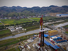 В КНР появилось 19 новых скважин на месторождении сланцевого газа