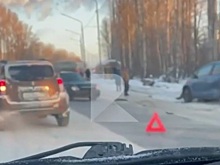 В Рязани на Ряжском шоссе произошло тройное ДТП