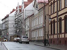 В Черняховске благодаря областным и федеральным программам преображается историческая часть города