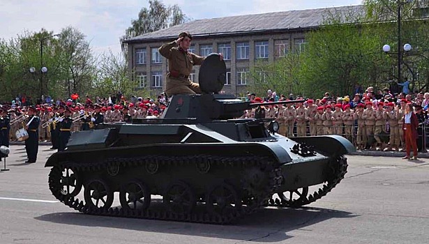 Большой парад в маленькой Пышме