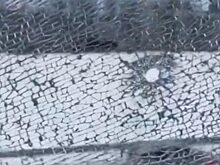 Неизвестные вандалы расстреляли здание радиостанции «Серебряный дождь» в Красноярске