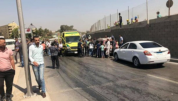 В Каире прогремел взрыв рядом с туристическим автобусом