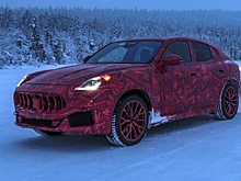 Кроссовер Maserati Grecale вышел на зимние тесты