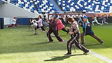 В Калининграде стартовала серия бесплатных групповых тренировок по северной ходьбе