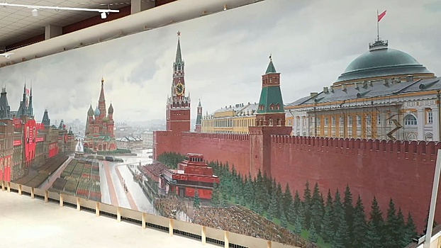 Художники рассказали, как создавалась картина, посвященная Параду Победы 24 июня 1945 года на Красной площади