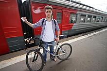 Москвичи бесплатно провезут велосипеды в электричках