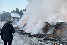 В Приангарье два ночных пожара лишили жилья более 60 человек