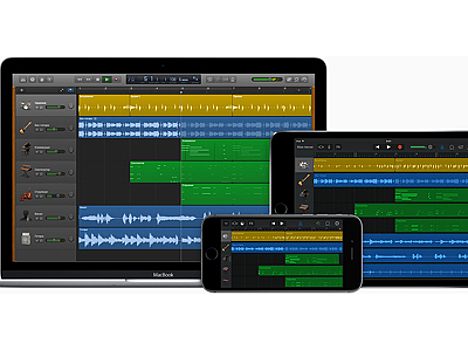 Apple расширила возможности музыкальных приложений GarageBand и Logic Pro X