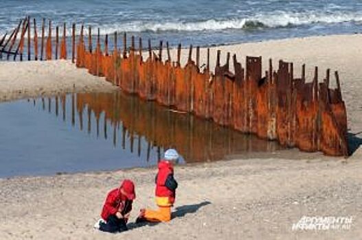 Нацпарк «Куршская коса» предупредил об опасных немецких бунах под водой