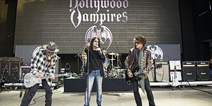 Группа Джонни Деппа Hollywood Vampires впервые выступит в России