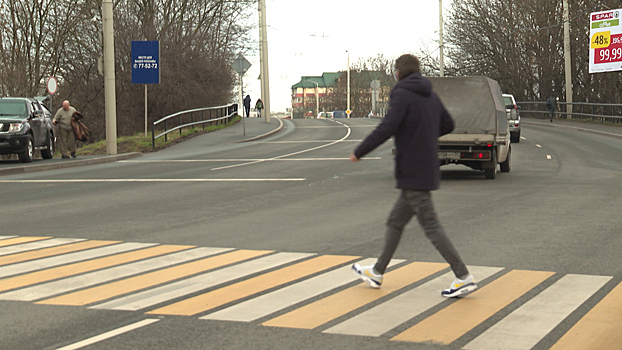 Переход на Горького-Первомайской оборудовали шумовыми полосами