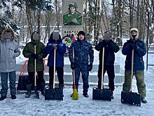 Осуждённые помогли расчистить село Дмитриево от снега