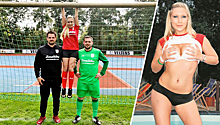 Немецкая порнозвезда стала спонсором футбольного клуба